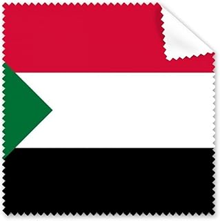 Sudan National Flag Africa Country Cleaning Cloth Phone Screen Glasses Cleaner 5pcs