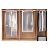 Organisation parfaite du placard : les pochettes à vêtements aident à gagner de l'espace dans le placard sans sacrifier trop d'espace de rangement, en gardant l'espace limité du placard bien rangé et organisé, et en se repliant magnifiquement dans une position de rangement à plat lorsqu'elles ne sont pas utilisées.