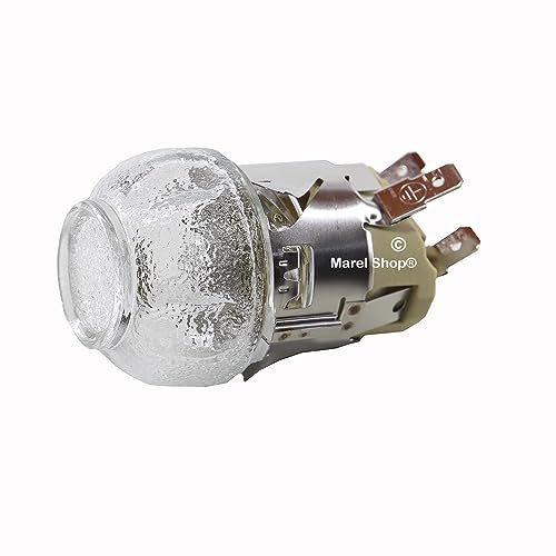 Marel Shop® - Lampadina Lampada Portalampada Completo Attacco G9 Per Forno Compatibile Con Electrolux Zanussi Rex Per Modelli : Ehl40We - Ehl40Xsw - E