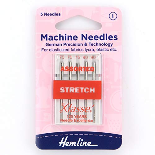 Price comparison product image Hemline Sewing Machine Needles Stretch Various Sizes