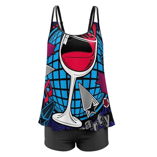 Ensembles bikini tankini avec short de garçon sculptant la silhouette