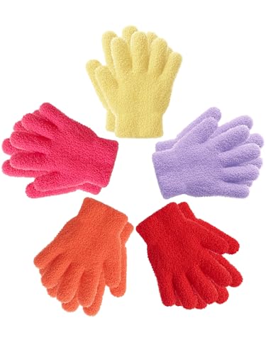 Image of Syhood 5 Pairs Kids Winter Gloves