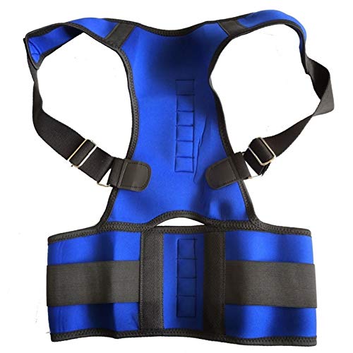 Correcteur de posture magnétique et ceinture de soutien du dos réglable