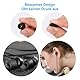 aceyoon Ersatz Ohrstöpsel, 6 Paare Silikon + Schaumstoff Ohrhörer Ersatzstöpsel In Ear Ohrpolster Kompatibel mit den meisten in-Ear Kopfhörer S M L Schwarz