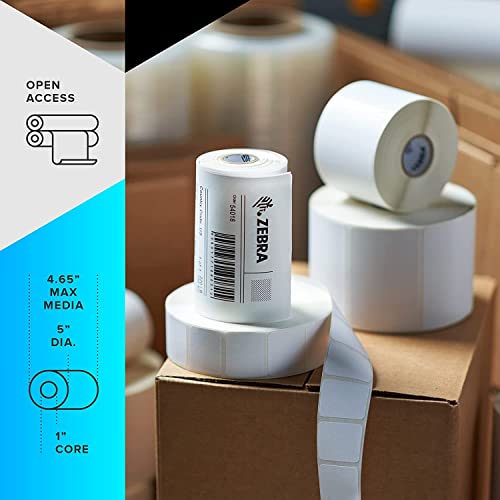 ZEBRA Impressora de mesa de transferência térmica ZD621 300 dpi largura de impressão 10 cm USB Seria