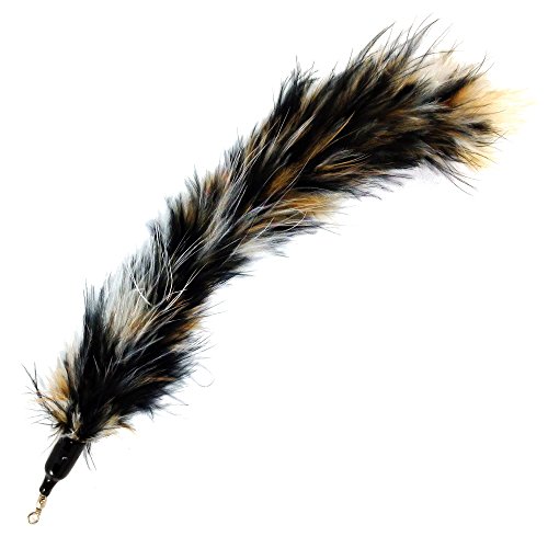 Pet Fit For Life Multi Piece Replacement Feathers Pack Plus Bonus Soft Furry Tail for Interactive Cat and Kitten Toy Wands… - Thumbnail 4