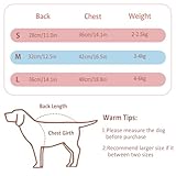 Dog Recovery Suit Striped Shirt, Soft Sleeveless Dog Bodysuit After Surgery Onesie, Prevent Licking, E-Collar Replacement, for Poodle Teddy Schnauzer Bichon (Pink & Blue, L) - Image 2