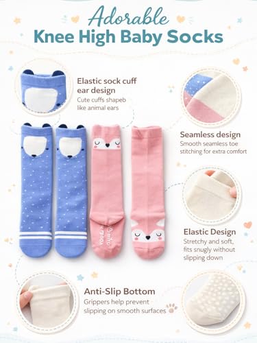 Image of Socks for 1-3 Years Kids, Boys & Girls