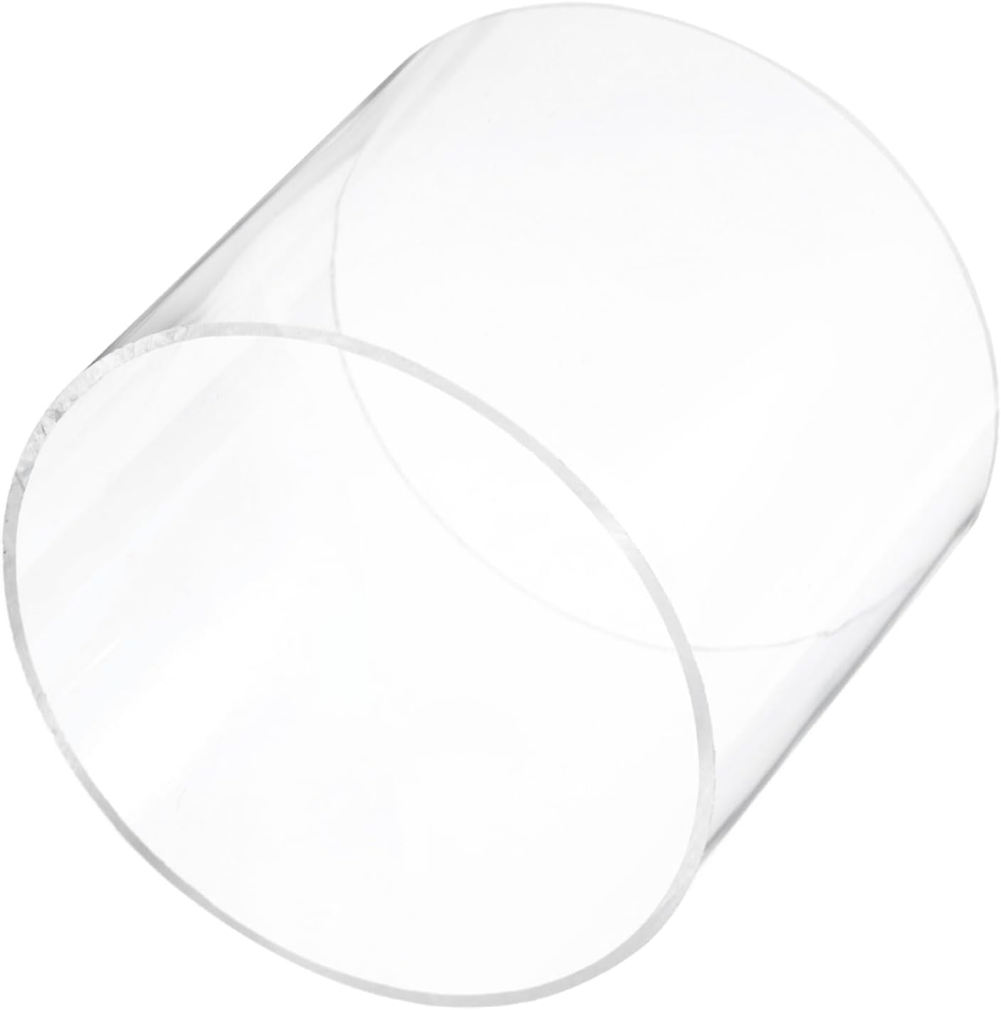 6" Clear Plastic Rigid Pipe 145mm x 150mm(5.7" x 6") Acrylic Tube Round Polycarbonate Tubing, [for Plumbing, Hydraulics, Pneumatics, Aquarium, DIY]