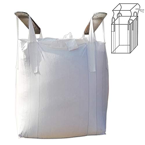 Secbolt FIBC Bulk Bag, Pack of 10, 1 One Ton Bag, 35