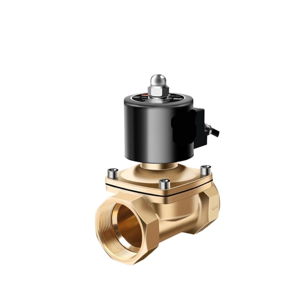 Électrovanne gaz naturel 2 pouces en laiton NPT 12V électrovanne antidéflagrante NC