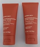 Trader Joe's Microdermabrasion Facial Scrub, Exfoliating Cream with Pomegranate, Pineapple & Papaya Extracts, Dermatologist Formulated, 2 oz