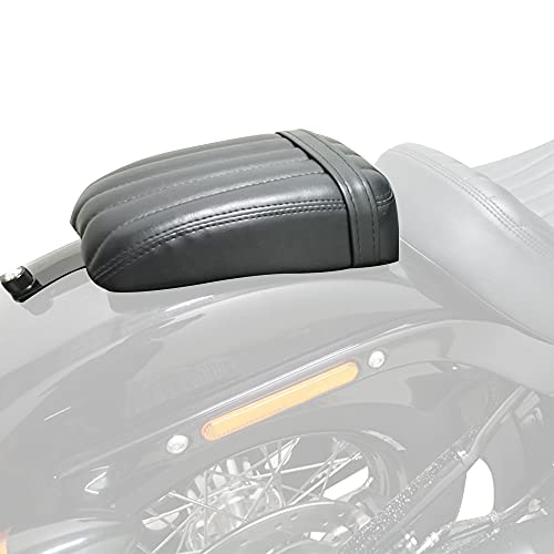 Fovplue Rear Passenger Seat,Cushion Seat Pad For 18-Later Street Bob Fxbb,Softail Standard Fxst And '21-Later Street Bob 114 Fxbbs Models With Original Equipment Solo Seat #TOP1