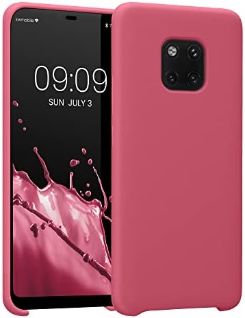 kwmobile TPU Silicone Case Compatible with Huawei Mate 20 Pro - Case Slim Phone Cover with Soft Finish - Teal Matte