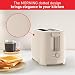 Tefal Morning 2 Slice Toaster, 850W, Extra-Wide Slots, Cream