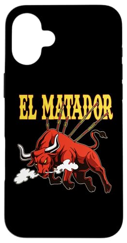 El Matador �u���t�@�C�e�B���O�u���t�@�C�^�[ �u���g���� �X�}�z�P�[�X iPhone 16 Plus �p