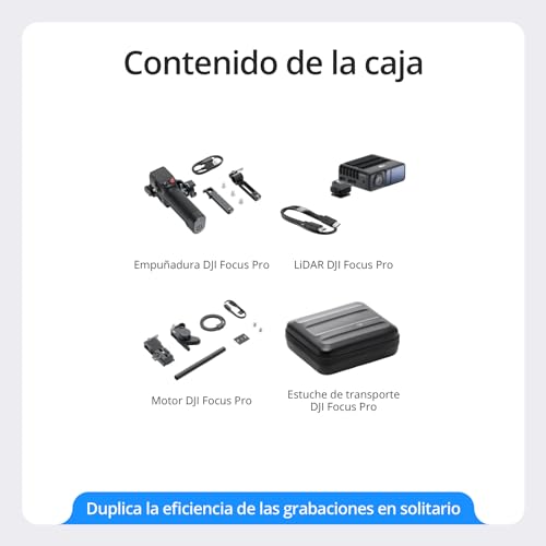 Ficha técnica Pack DJI Focus Pro para Creadores - Fernando Cortés