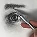 MstrSktch Metal Mechanical Pencils for Drawing- 2mm Graphite Lead Refills, with Big Capacity Pencil Storage Case for Artists, School and Office
