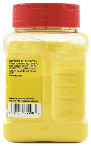 Snappy Popcorn Seasoning, Butter, Cheddar Cheese, White Cheddar, 12 oz, 3 Count - Thumbnail 4