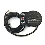 Photo Gallery kt900s pannello di controllo led con identificazione automatica, 24v/36v/48v e‑bike display meter con spina sm, per biciclette elettriche Photo Gallery kt900s pannello di controllo led con identificazione automatica, 24v/36v/48v e‑bike display meter con spina sm, per biciclette elettriche