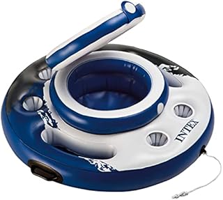 Intex Mega Chill Pływająca Taca, Biały/Niebieski, Ø 89 cm