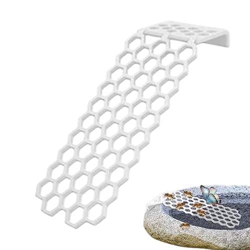 ÎLe Flottante Aux Abeilles | Construction Robuste ÉChelles Flottantes Abeilles | Abreuvoir Papillon | ÎLe Flottante Plastique Abeilles Station pour Ruchers, Jardins, Vergers