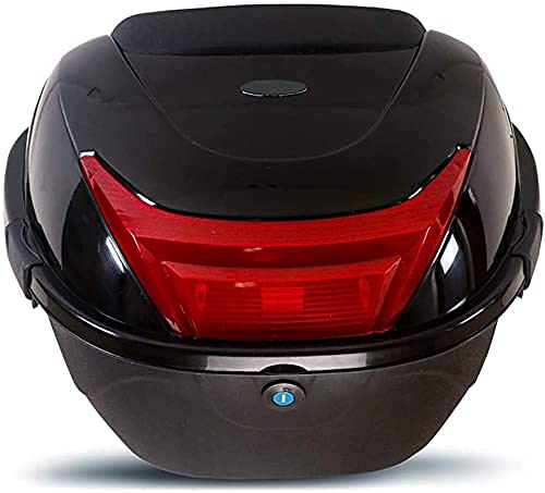 Boite de queue de stockage de bagages universelle pour coffre de scooter et moto