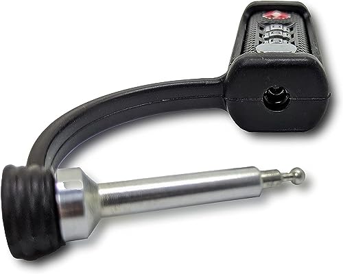 Cut-Resistant Gun Lock, TSA Approved Tamper-Proof Child-Safe Padlock, Black - image 7