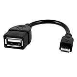 Color principal: negro. N/A - Cable USB 2.0 A Hembra a Micro B Macho OTG para Google Nexus 7 10