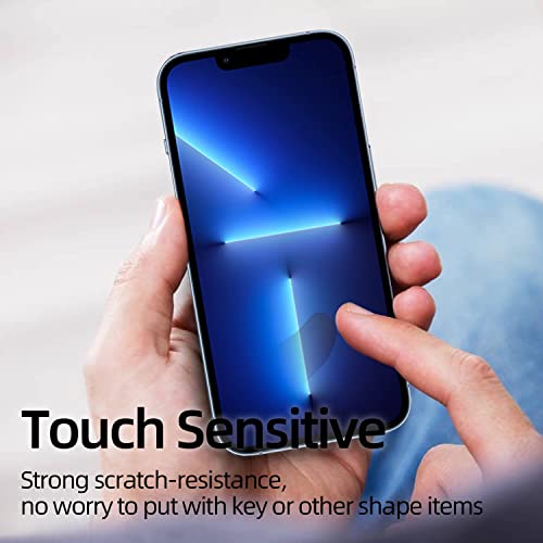 Image of DD SON (Black 11D Tempered Glass for Samsung, Redmi etc (Q- iPhone 13 / Iphone 13 Pro)