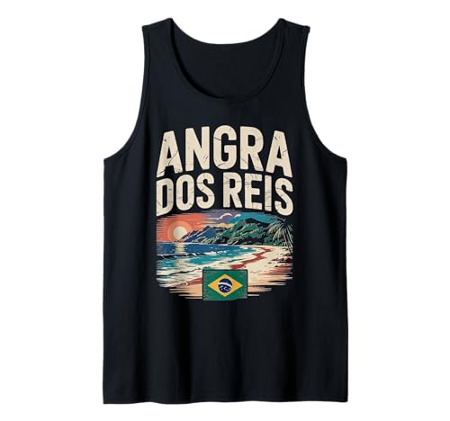 Angra Dos Reis Brasil City Viaje Camiseta sin Mangas
