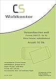 50 Stk. Versandtaschen DIN C5 (162 x 229 mm) weiß