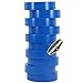 10 Pack of Mighty Gadget (R) Professional Grade UL Listed Blue Color PVC Electrical Tapes with Durable Rubber Based Adhesive, Rated up to 600 Volts and 176 °F - Dimensions: 3/4" (W) x 60 Feet (L)