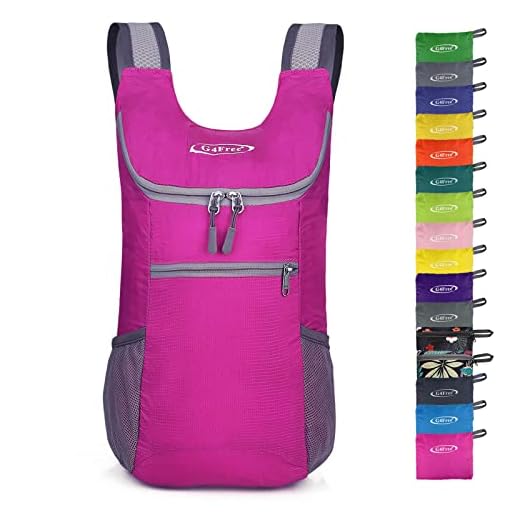G4Free Lightweight Packable Shoulder Backpack Hiking Daypacks Small Casual Foldable Outdoor Bag 11L