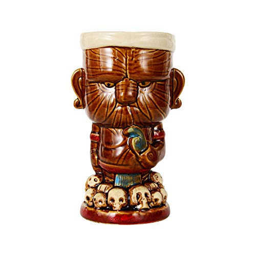 Moanna Mug - Ceramic Tiki Mug Hawaiian Luau Party Mugs Drinkware Cute Exotic Cocktail Glasses Maori