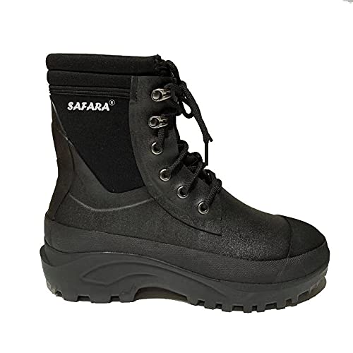 702 DUCK SNOW BOOT BLACK/BROWN/GREY