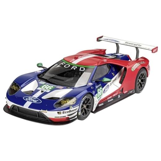 Revell 07041 12 Maqueta de Ford GT – Le Mans en Escala 1: 24, Niveles 4