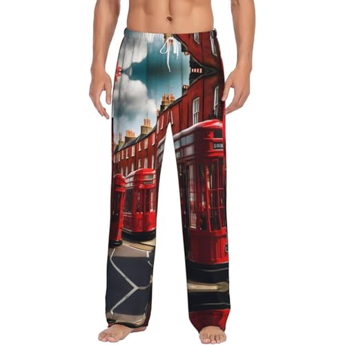 Pantalon de pyjama en flanelle homme idéal sur le lit ou le canapé