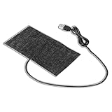 USB Charging Electric Heating Pad,5V 15x12cm Clothing Electric Heating Pad 40 to 45 Degrees Small Warmer Heater Lightweight for Pet/Back/Shoulder/Neck/Knee/Leg Pain