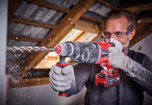 Einhell Professional Tassellatore A Batteria TP-HD 18/26 Li Bl-Solo Power X-Change (18 V, Brushless, 2,6 J, Sds-Plus, Percussione Pneumatica, Maniglia A D, Valigetta, Batteria Esclusa) - 4