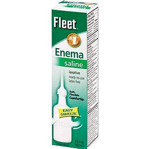 Fleet Enema, Adult-Packaging 4.5 fl oz Squeeze Bottle - Case of 48