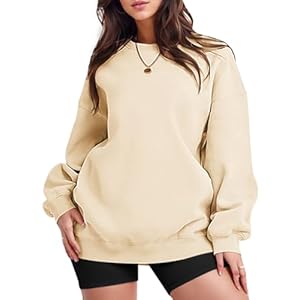 Vemodoo Women’s Oversized Sweatshirts Crewneck Pullovers Loose Fit Sweaters