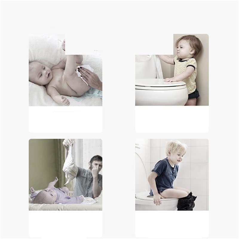 Toilette per Addestramento per Bambini Vasino per Bambini Dal Design Rialzato Carino Facile da Pulire per la Casa Materiale PP (#2)