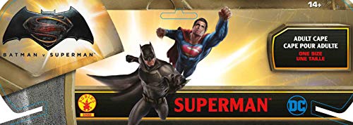 Rubie's Men's Batman V Superman: Dawn Of Justice Deluxe Adult Superman Cape