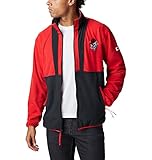 NCAA Georgia Bulldogs Men's Back Bowl Fleece Lightweight, X-Large, UGA - Bright Red/Black