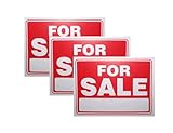 For Sale Sign 9 x 12 Inch – 3 PC