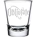 Alder House Market 1.5 Ounce Clear Shot Glass Engraved with Obliviate