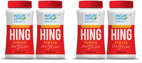 Image of Natureland Organics Hing Powder 50 gm (Pack of 4)