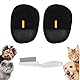 3-Teiliges Set Mit Großem Handschuh Und Kleiner Bürste, Tierhaarentferner Handschuh, Fell Magnet Handschuh Für Katzen Und Hunde, Katzenhaarentferner Handschuh, Fell Magnet handschuh