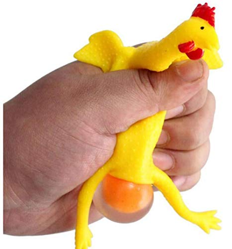 16cm Funny Squishy Toys Chicken and Eggs Stress Relieve - Image 3